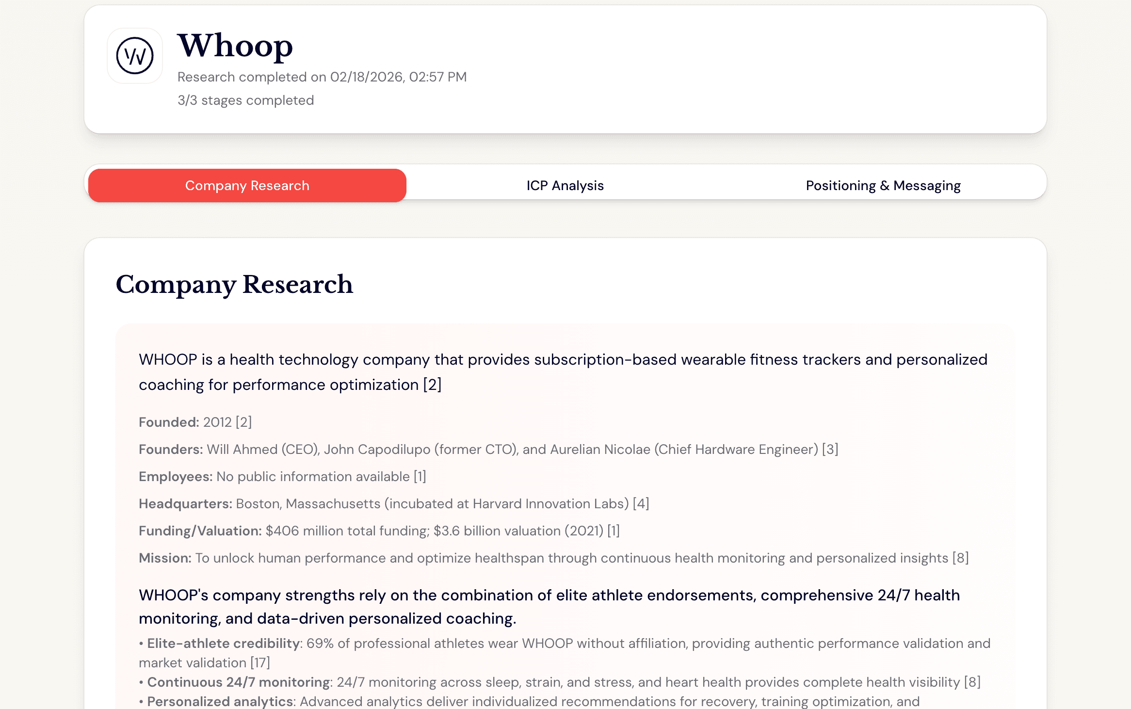 Swellpulse — WHOOP company research report